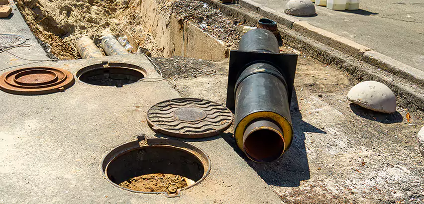 Lateral Sewer Line Replacement in Selden