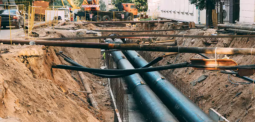 Underground Sprinkler Pipe Repair in Selden, NY